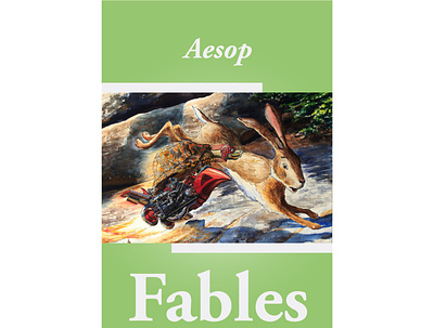 Aesop Fables aesop book book cover design cover cover design design fables graphic design illustration typography