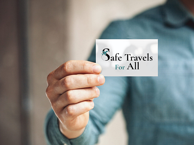 Safe Travels For All logo design