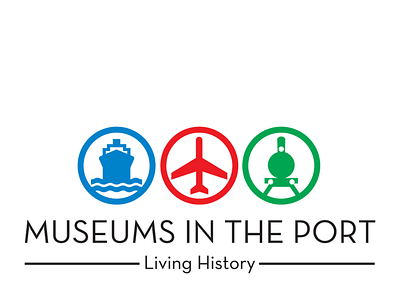 Museums In The Port air boat locomotive logo museum old oldtimer plane public railway road ship sign symbol icon train transportation travel vehicles water yacht