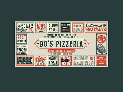 Bo's Pizzeria Menu