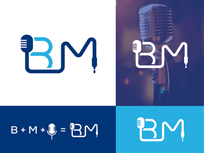 BM Podcast Logo Branding