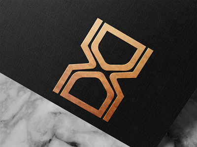 X hourglass logo design branding logo