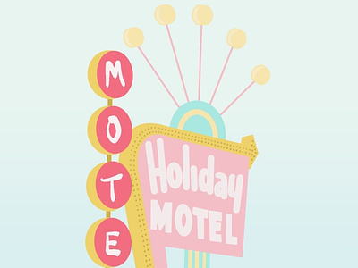 Motel Illustration