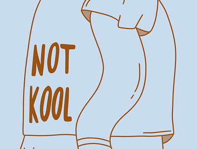 Not Kool. design graphic design illustration ipad drawing pro create