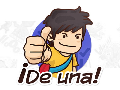 ¡De una! colombia guy nesslink ok sticker thumb