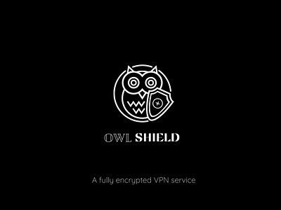 Owl shield logo branding canva design icon illustration inspirational design logo logo template minimal typography ux vector