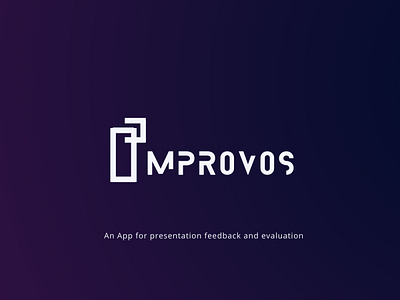 IMPROVOS LOGO 3d animation app branding canva design development graphic design icon illustration inspirational desin logo motion graphics software design typography ui ux vector