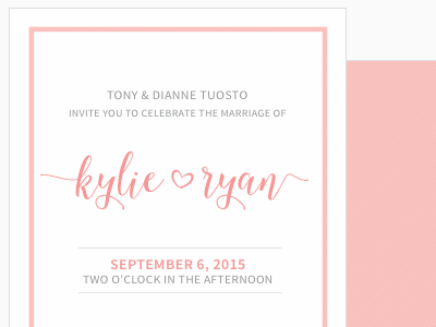 Wedding Invitation