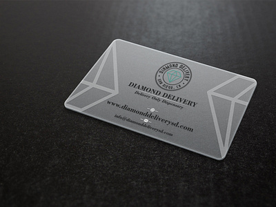 Clear/Transparent Business card