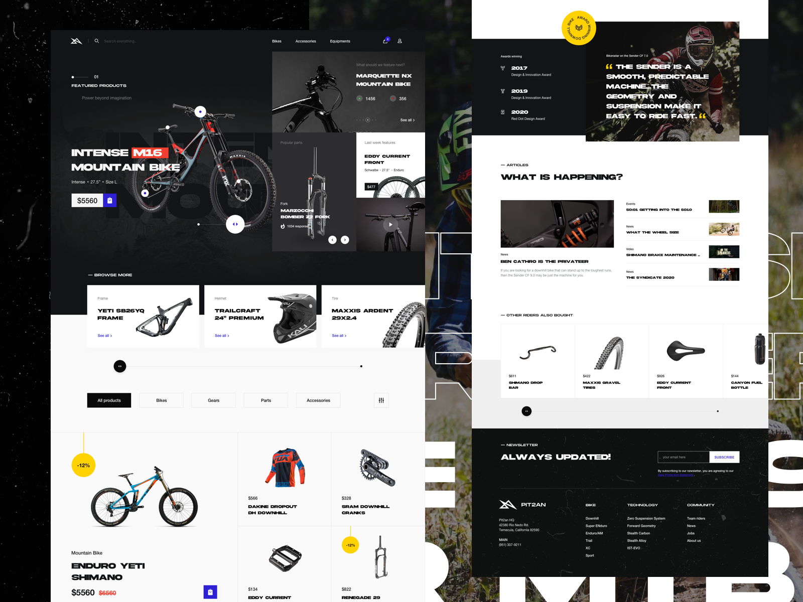 bike store online shop