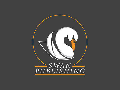 Swan Publishing inkwell paper pen publishing swan