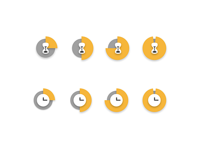 Which one to use for Expected Duration? clock discussion duration hourglass icon