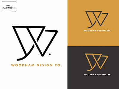 Woodham Design Co. Logo Options