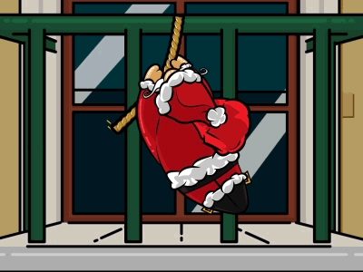 Santa OMGif tavarense animation cartoon gif motion omgif santa