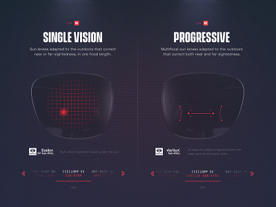 Ray-Ban Lenses App 3d animation lenses motion graphics ray ban