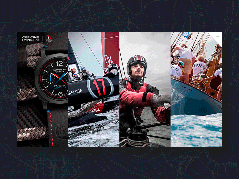 Officine Panerai 35th America's Cup americas cup officine panerai racing sailing watches