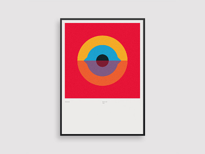 Vormentaal - Oog 2d art clean dutch geometric holland illustration minimal netherlands poster simple