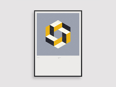 Vormentaal - Tegel dutch geometric geometric art illustration isometric marble minimal poster swiss