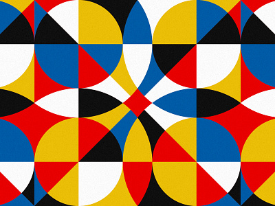 Geometric design de stijl design geometric illustration minimal mondriaan netherlands primary colors