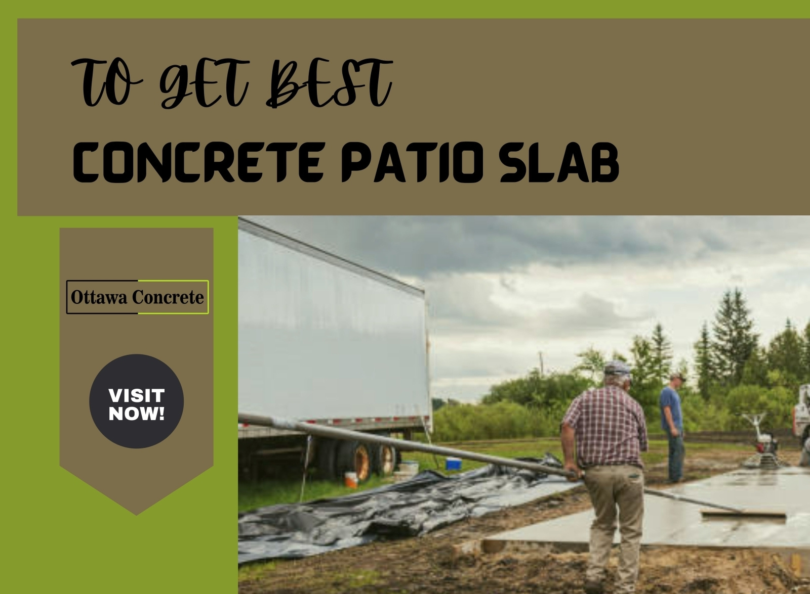 To get Best concrete patio slab Ottawa concrete by ottawa on Dribbble