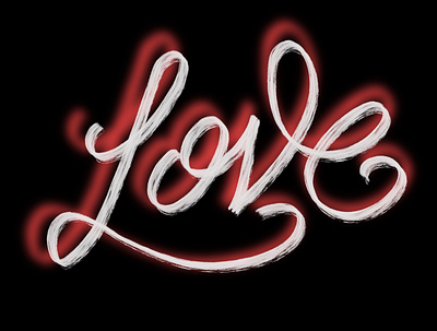 Love branding illustration logo