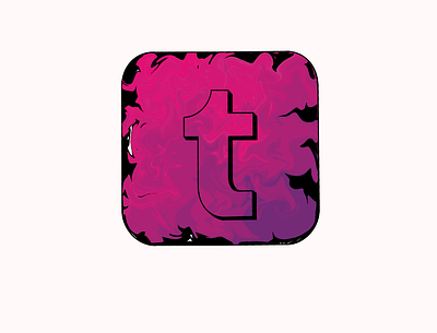 Tumblr branding design graphic design illustration logo