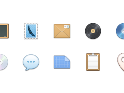 More 64px icons 64px clipboard dvd icons mail