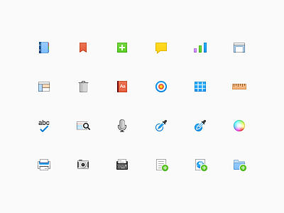 Toolbar Icons