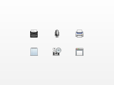 Toolbar Icons