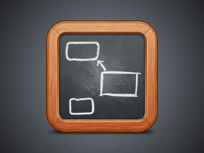 App Icon app application blackboard chalk icon mac osx