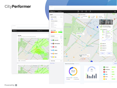 City Performer building city city live concept creative living smart smartcity webapp