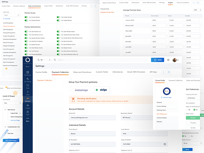 SAAS Settings Page