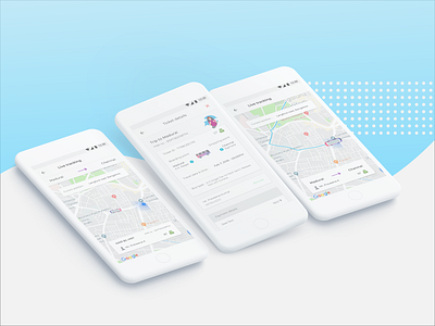 Live Tracking | Ticket Booking app bus ticket case study daily commute illustration live track ticket booking app travel app user interface design