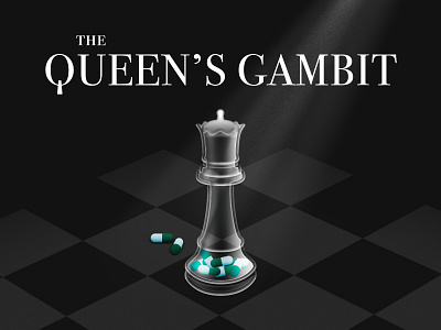 The Queen's Gambit adobe illustrator adobe photoshop design illustration thequeensgambit vector