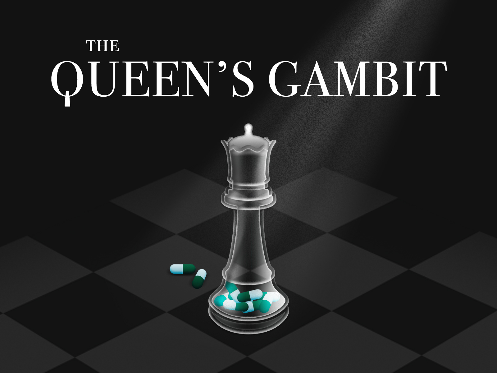 The Queen's Gambit wallpaper  Queen's gambit wallpaper, The queen's gambit,  Queen's gambit