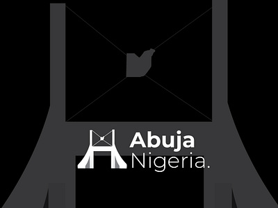 Abuja Landmark branding design illustration vector