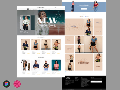 Mellissa Fashion E-Commerce Web Application ecommerce figma ui uiuxdesign ux webdevelopment