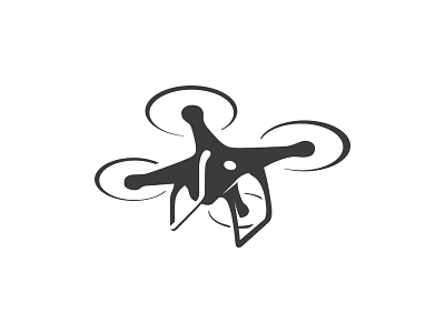 Drone Icon flying icon illustration logo