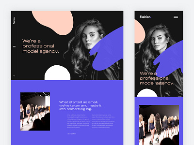 Fashion - Mobile Design android colors fashion fluid shapes ios mobile process ui ux