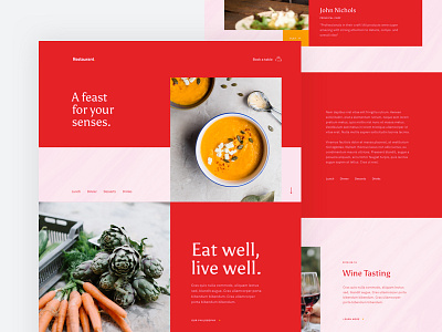 🍝 Restaurant - Home Page