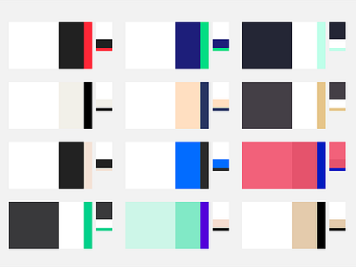 Hue - Free Website & App Color Palettes by Stefano Peschiera on Dribbble
