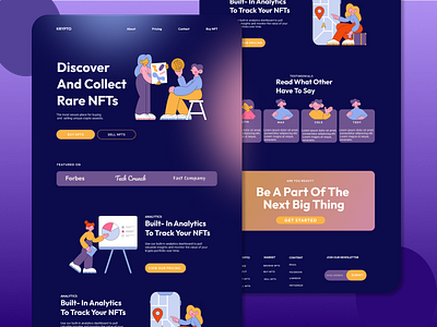 Krypto UI Design branding graphic design ui