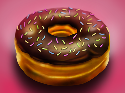 Donut - Icon app icon donut icon illustration mobile app photoshop