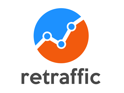 Logo Design - retraffic analytics application design logo prabhakarang retraffic traffic web app