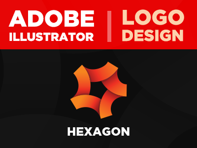 Logo Design Process - Hexagon adobe illustrator hexagon illustration logo design