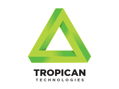 Adobe Illustrator 3D Logo Design / Illustration - Tropican 3d logo adobe illustrator branding illustration logo logo design t tropican