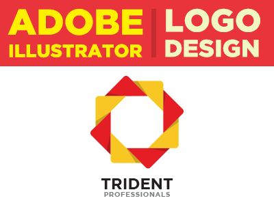 Logo Design Process - Trident