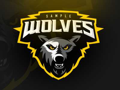 Mascot Logo Design- Wolves - Adobe Illustrator illustrator logo design mascot logo photoshop wolves