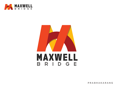Maxwell Bridge - Logo Design branding bridge design letter logo m maxwell portfolio