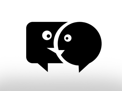 Chat Application - Logo Design app application chat design logo